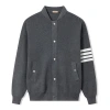 2024 new autumn and winter men's knitted sweaters, high-end texture, four-bar cardigan, slimming knitted sweater for couples Item Picture